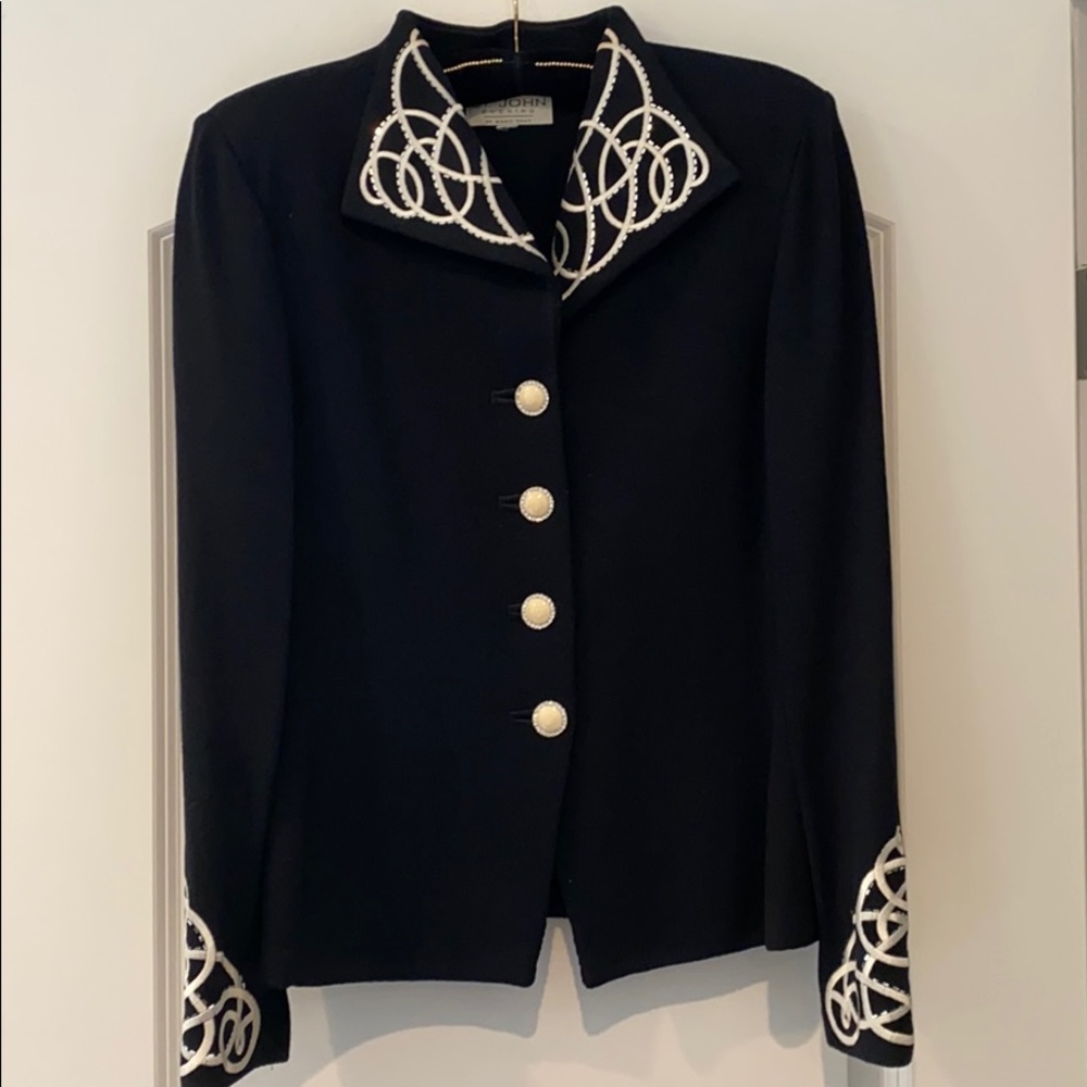 St. John Black Evening Jacket